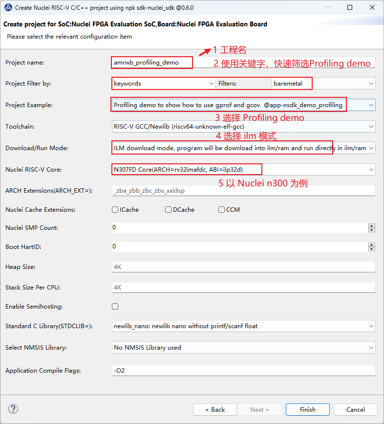 建立Profiling demo